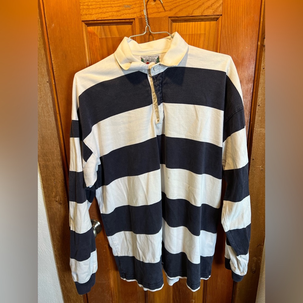 Columbia knit rugby, L